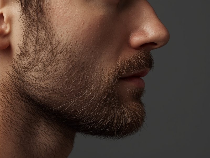 After — Beard micro-shading