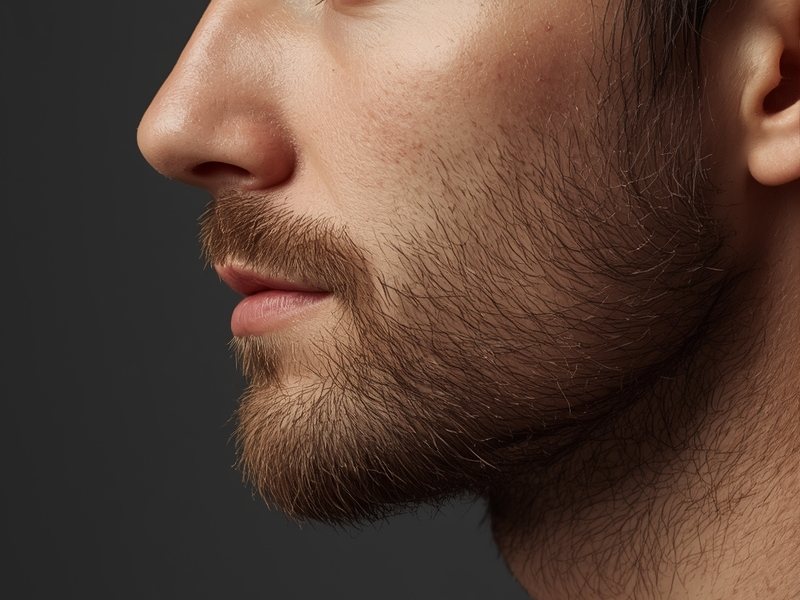 Before — Beard micro-shading