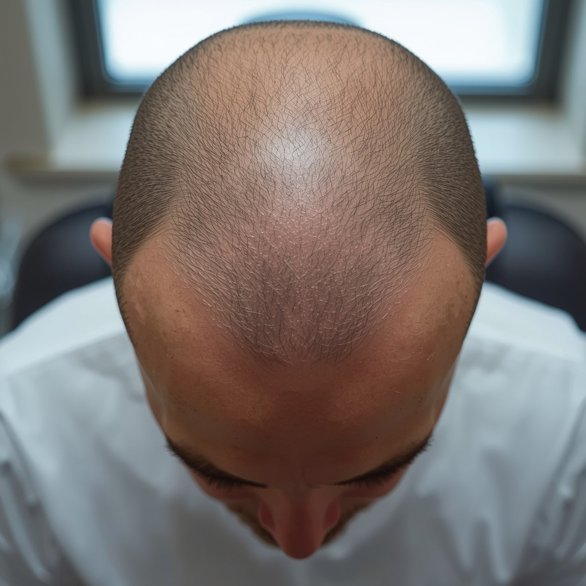 After SMP — rebuilt hairline, representative case